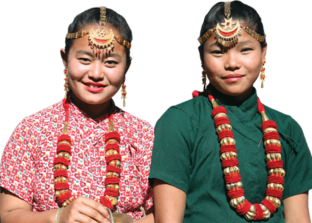 two-typical-nepaliwomen-in-traditional-dress-at-the-everest-region-image-by-buddhaair-nepal