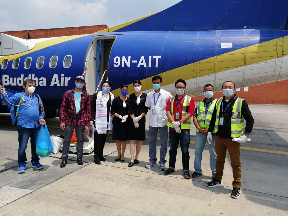 Mongolian Citizens Rescued by Buddha Air