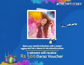 Color the Sky | Holi