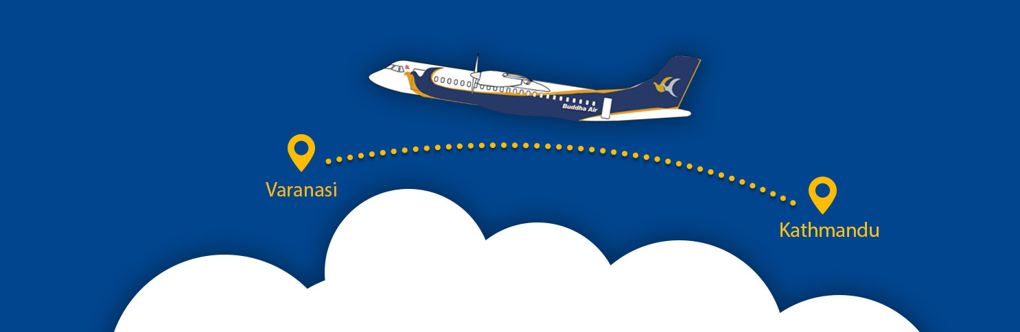Flights from Kathmandu to Varanasi