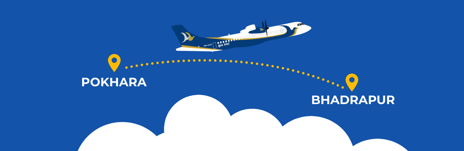 Flights from Pokhara to Bhadrapur - Temporarily Suspended 