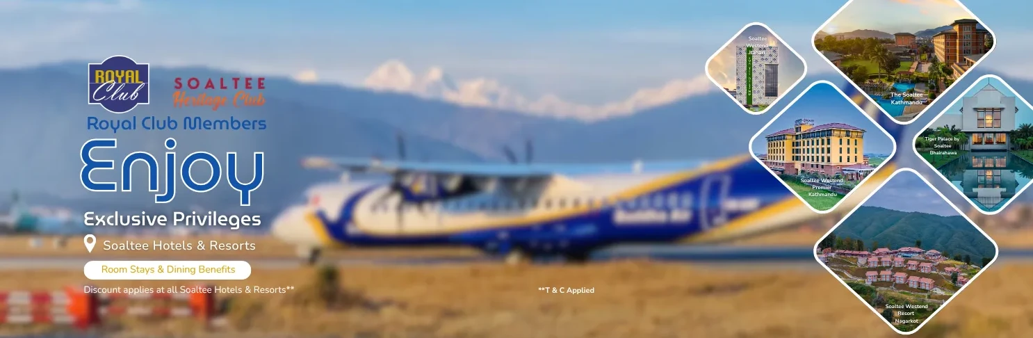 Deals at Soaltee Hotels and Resorts for Royal Club Members