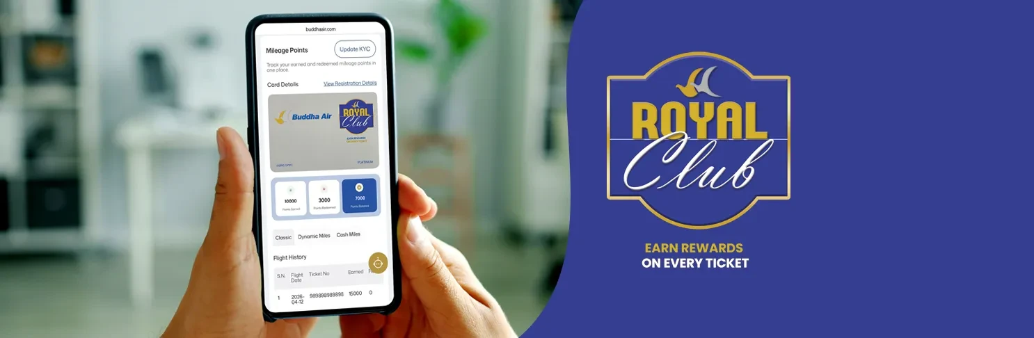 Royal Club Platinum Frequent Flyer Program